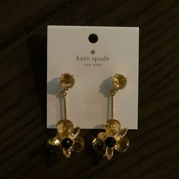 Kate Spade Blooming Brilliant Drop Earrings - Picture 3 of 3